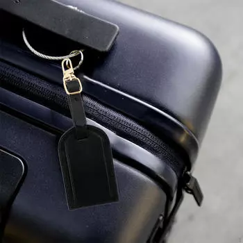 Рюкзак с багажной биркой для путешествий в самолете, путешествий, женщин, подарков, чемодана Black
