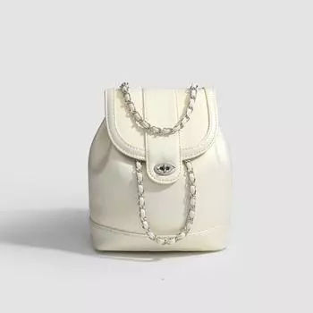 Рюкзак с цепочкой Pearl Ins Wind Simple Backpack Женский Маленький Свежий Модный Рюкзак Женский
