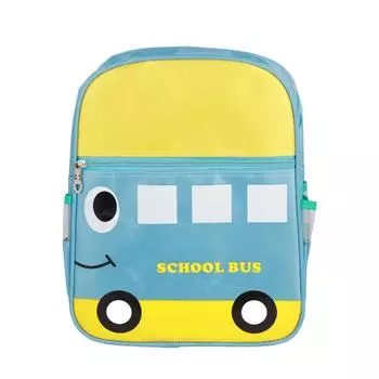 Рюкзак с изображением мультяшных машин, водонепроницаемый, мягкий, холщовый материал, регулируемые плечевые ремни, застежка-молния