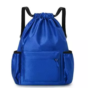 Рюкзак с карманами, мужская сумка для плавания, женская дорожная сумка, спортивный рюкзак для спорта на открытом воздухе, отдельный рюкзак для сухой и влажной уборки темно-синий