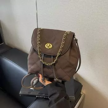 Рюкзак с леопардовым принтом для женщин, модный нишевый дизайн, корейская версия, школьный рюкзак для отдыха, уличного тренда, дорожный рюкзак чёрный