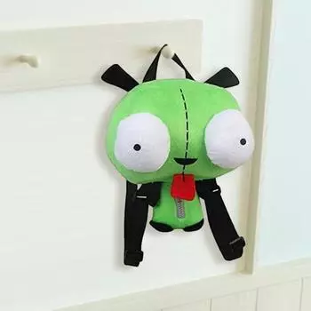 Рюкзак с плюшевым рисунком в виде собаки, школьная сумка для мальчиков и девочек, вместительный, легкий, многофункциональный рюкзак, повседневный рюкзак для школьных путешествий зелёный