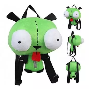 Рюкзак с плюшевым рисунком в виде собаки, школьная сумка для мальчиков и девочек, вместительный, легкий, многофункциональный рюкзак, повседневный рюкзак зелёный