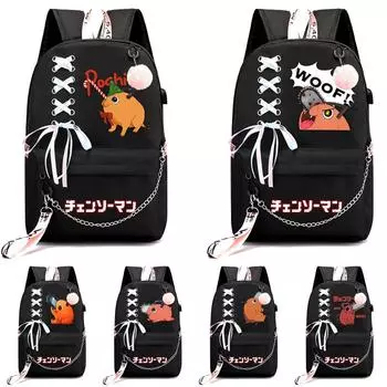 Рюкзак с принтом аниме для девочек, для мальчиков и девочек, сумка для книг с героями мультфильмов, школьная сумка Kawaii, детская сумка для книг, рюкзак