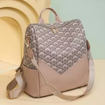 Рюкзак с принтом, женская легкая дорожная сумка большой вместимости