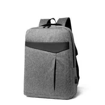 Рюкзак с USB-зарядкой, повседневная деловая мужская сумка, рюкзак для ноутбука, сумка для компьютера с диагональю 15,6 дюйма, дорожная сумка