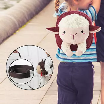 Рюкзак с защитой от потери для малышей, ежедневный легкий вес дошкольного возраста, милый подарок на день рождения с ремнями безопасности C