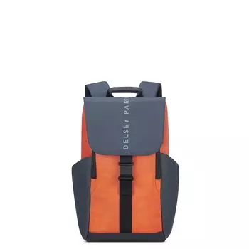 Рюкзак SECURFLAP 21л 46см 1кг гарантия DELSEY PARIS Официальный импорт d00202061025v2 Оранжевый [Delsey] 2-летняя оранжевый