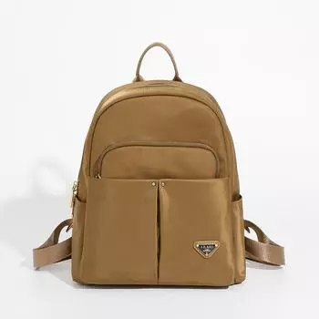 Рюкзак Senior Sense Fashion Bag Leisure Travel Lightweight Oxford Simple Commut To Work Niche Backpack коричневый