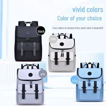 Рюкзак Sesame Baby для мальчиков начальной школы с 1 по 6 класс, легкий и вместительный. Trumpet синий