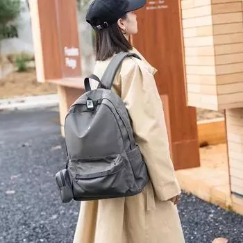 Рюкзак школьный женский рюкзак для занятий спортом на открытом воздухе походный рюкзак для средней школы мужской рюкзак для компьютера 42 * 31 * 13CM