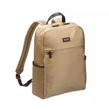 Рюкзак Совместим с форматом А4 Тефлоновое покрытие С задним карманом Бежевый В36 x Ш29 x Г12 см [Macintosh Philosophy] [Amelia 2] № 68095 Женский