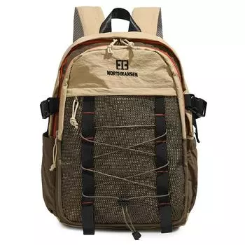 Рюкзак спортивный уличный большой вместимости, рюкзак для поездок в колледж коричневый/хаки