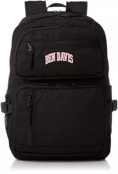 Рюкзак STANDARD DAYPACK Черный Розовый Бесплатно [Ben Davis]