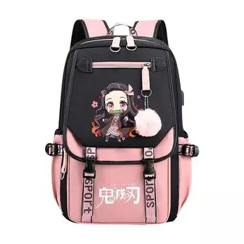 Рюкзак Студенческая сумка через плечо Путешествия Рюкзак для ноутбука Подарок One Size