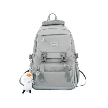 Рюкзак студенческий большой емкости, модная академическая школьная сумка, женский студенческий дорожный рюкзак 30x14x46cm фиолетовый