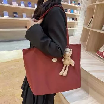 Рюкзак студенческого класса, женская сумка через плечо, большая сумка светло-синий