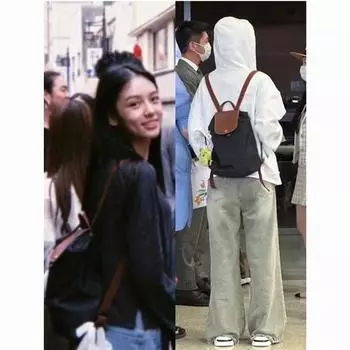 Рюкзак сумка женская новая 2024 складной нейлоновый спортивный водонепроницаемый легкий повседневный рюкзак школьный дорожный рюкзак чёрный