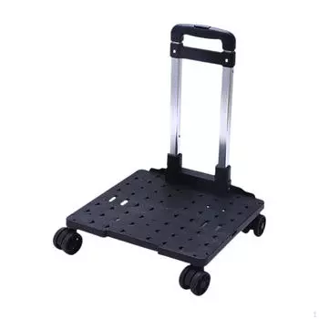 Рюкзак Тележка Тележка для багажа на колесах Усиленная основа Противоскользящий дизайн Путешествия для
