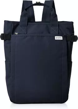 Рюкзак-тоут 10 карманов легкий А4 водный SPS GTC3421Z темно-синий один размер [Anello Grande] водоотталкивающий/многофункциональный