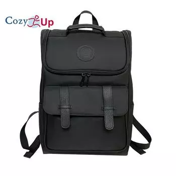 Рюкзак, тренд мужской моды, средняя школа, старшая школа, отдых, дорожный рюкзак большой вместимости 31cm * 15cm * 45cm чёрный