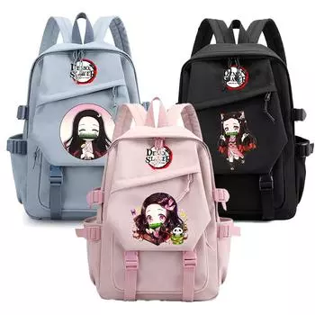 Рюкзак «Убийца Демонов» в стиле аниме, школьная сумка для мальчиков и девочек, сумка для книг для детей, подарки для мужчин и женщин, дорожная сумка, рюкзак большой вместимости