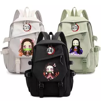 Рюкзак «Убийца Демонов» в стиле аниме, школьная сумка для мальчиков и девочек, сумка для книг для детей, подарки для мужчин и женщин, дорожная сумка, рюкзак большой вместимости