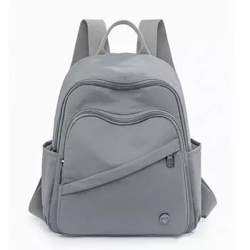 Рюкзак Уличный Легкий Рюкзак Студенческий Школьный Рюкзак серый