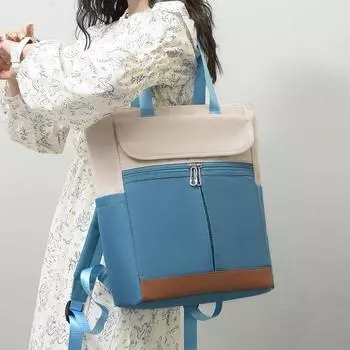 Рюкзак унисекс из ткани Оксфорд, новый модный цветной рюкзак для путешествий на открытом воздухе, вместительная сумка через плечо