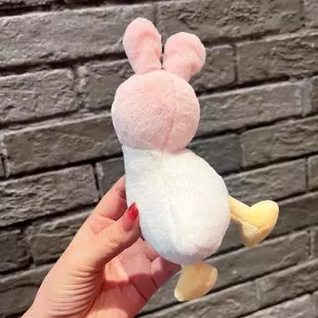 Рюкзак Утка Кукла Сумка Подвеска Автомобильный Брелок Плюшевые Подвески Серия Забавная Голова Утки Мягкая Игрушка Для Мальчиков Девочек Креативный Подарок as the picture