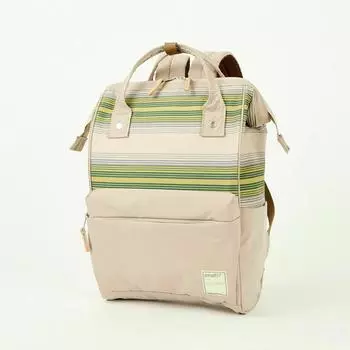 Рюкзак в полоску, сумка-беглец, золотой рюкзак, студенческий рюкзак, женский рюкзак One Size
