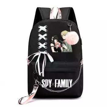 Рюкзак в стиле аниме для школьниц, подростков, студентов, книжная сумка, женский рюкзак, USB-рюкзак для кемпинга, дорожные сумки для ноутбука
