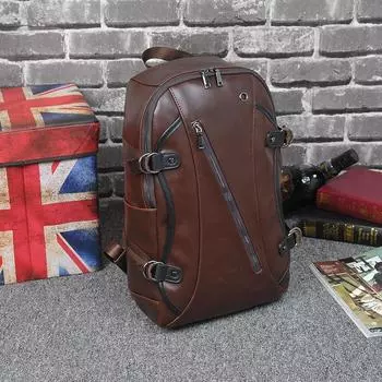 Рюкзак в стиле ретро, старая ручная сумка через плечо, сумка большой емкости для мужчин и женщин, дорожный рюкзак на открытом воздухе One Size