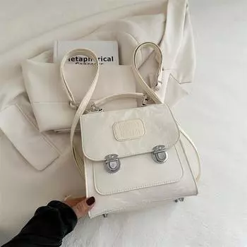 Рюкзак в стиле ретро в стиле Гонконга, женская сумка высокой стоимости, многоцелевая сумка-мессенджер, женский дорожный рюкзак для поездок на работу и обратно