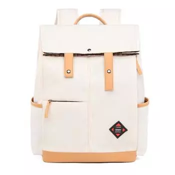 Рюкзак в студенческом стиле для мужчин, большая вместимость, дорожная сумка для компьютера, женский рюкзак, школьный рюкзак для студентов бежевый