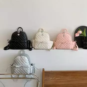 Рюкзак Xiaoxiang Style Diamond, женская новая мода, рюкзак в стиле колледжа, большая вместительная сумка