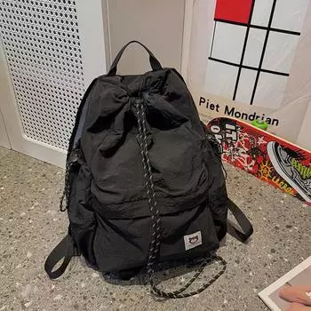 Рюкзак женский большой емкости 2024 новый повседневный корейский вариант ins школьный рюкзак для школьников средних и старших классов дорожный рюкзак