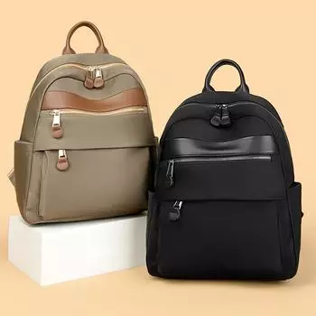 Рюкзак женский большой вместимости рюкзак школьный рюкзак для школьников чёрный