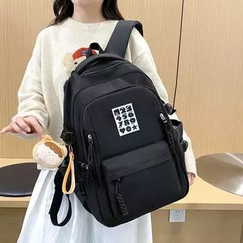 Рюкзак женский большой вместимости с несколькими отделениями, школьная сумка для школьников младших классов, дорожный рюкзак белый