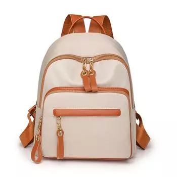 Рюкзак Женский большой вместительный холщовый рюкзак для путешествий чёрный