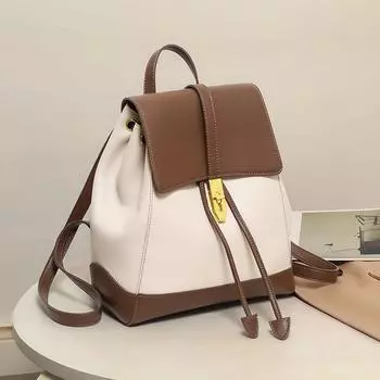 Рюкзак женский дизайн модный школьный рюкзак для учеников младших классов средней школы повседневный кожаный рюкзак для колледжа