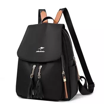 Рюкзак Женский дорожный рюкзак большой вместимости чёрный