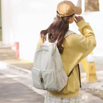 Рюкзак женский многофункциональный рюкзак для спорта на открытом воздухе дорожная сумка однотонная школьная сумка студенческая сумка для альпинизма белый