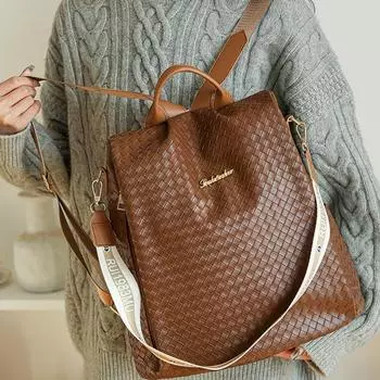 Рюкзак женский модный женский рюкзак водонепроницаемый рюкзак большой емкости для путешествий чёрный