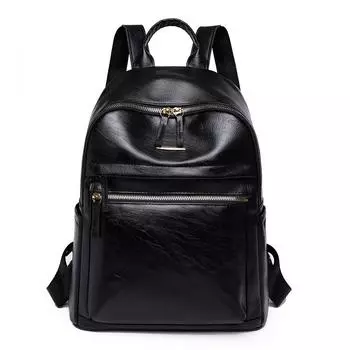 Рюкзак женский новый стиль простой и модный европейский и американский ретро большой емкости женский повседневный рюкзак модный