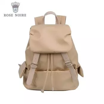 Рюкзак женский рюкзак новый модный простой и универсальный женский повседневный нейлоновый оксфордский дорожный рюкзак хаки
