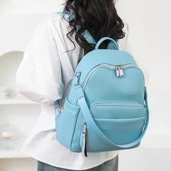 Рюкзак женский рюкзак ретро школьный рюкзак дорожный рюкзак бежевый