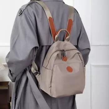 Рюкзак женский рюкзак трендовый студенческий рюкзак легкий нейлоновый дорожный рюкзак Width 27 * Height 30 * Thickness 12CM