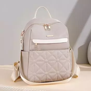 Рюкзак Женский водоотталкивающий дорожный рюкзак большой вместимости хаки