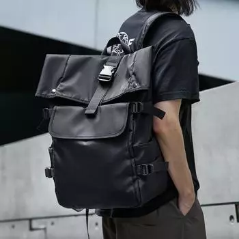 Рюкзаки большой вместимости, мужские компьютерные рюкзаки, повседневные дорожные сумки, школьные ранцы для школьников младших классов, мужские сумки чёрный